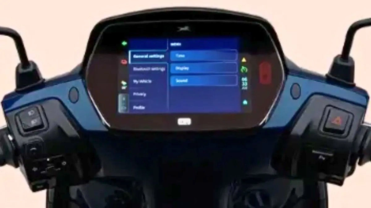tvs new launch electric scooter
